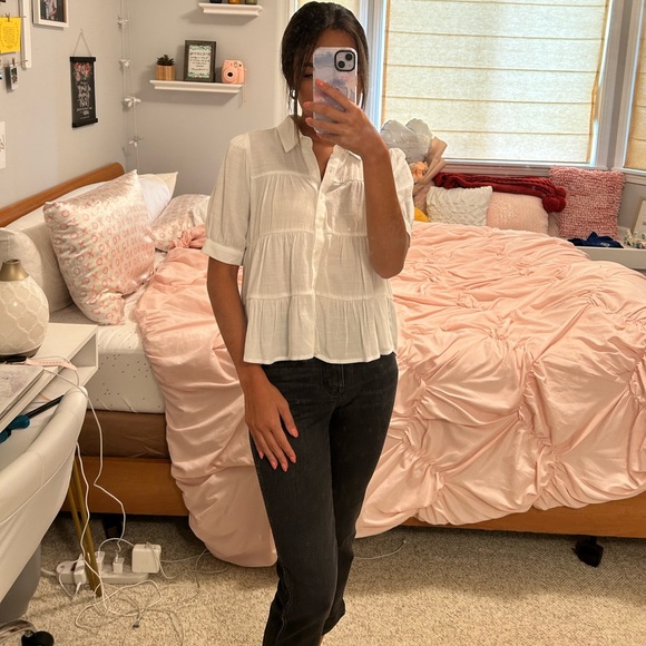 Francesca’s Babydoll Blouse - Picture 5 of 7